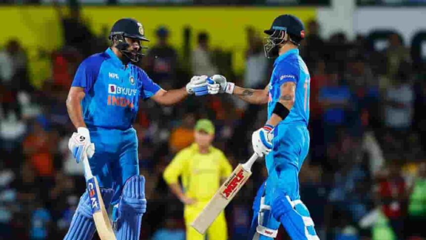 Virat Kohli and Rohit Sharma