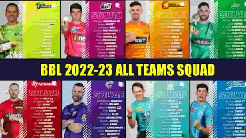 Big Bash League BBL 2022-2023 Fixture and Schedule