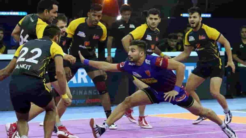Dabang Delhi defeat Telugu Titans