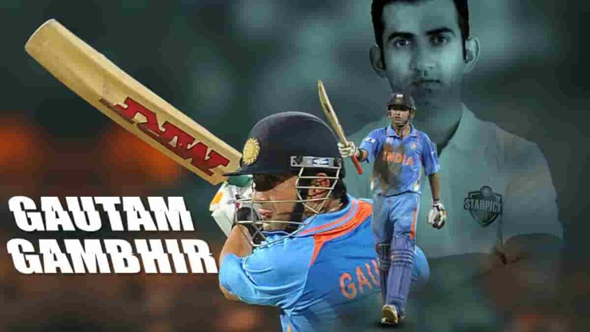 Gautam Gambhir Indian Cricket Team