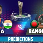 India vs Bangladesh T20 World Cup