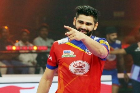 PKL 9 : Pardeep Narwal's superlative performance helps . Yoddhas clinch  thrilling victory