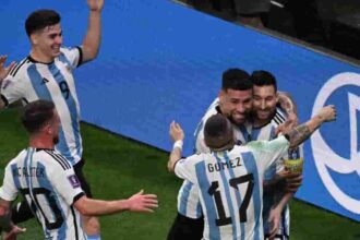 Argentina's Lionel Messi