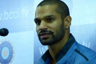 Indian cricketer Shikhar Dhawan