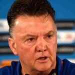 Netherlands' coach Louis van Gaal