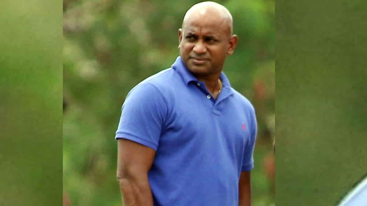 Sri Lanka's cricket chief selector Sanath Jayasuriya