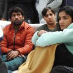 Bajrang, Sakshi, Vinesh, and protesting wrestlers spend night at a temple, eat prasad for breakfast, leave for Jantar Mantar again.