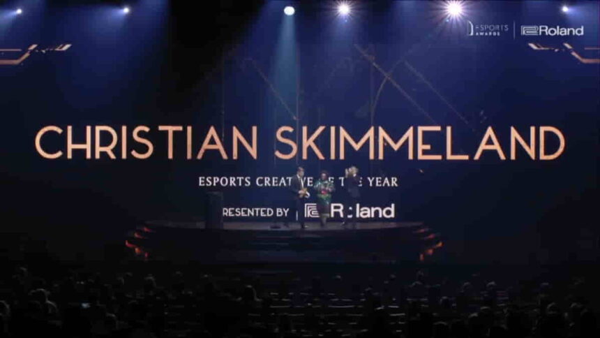 Christian Skimmeland - Esports awards 2022