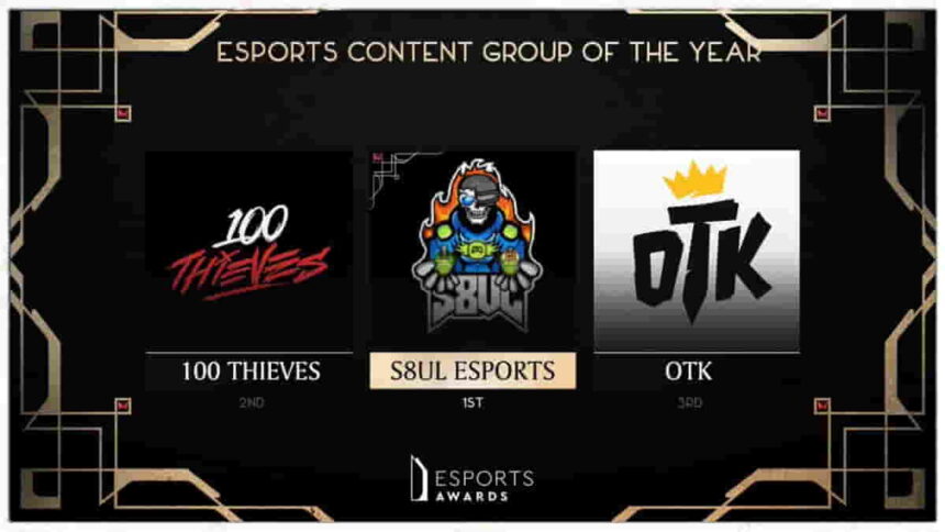 Content group of the year - esports awards