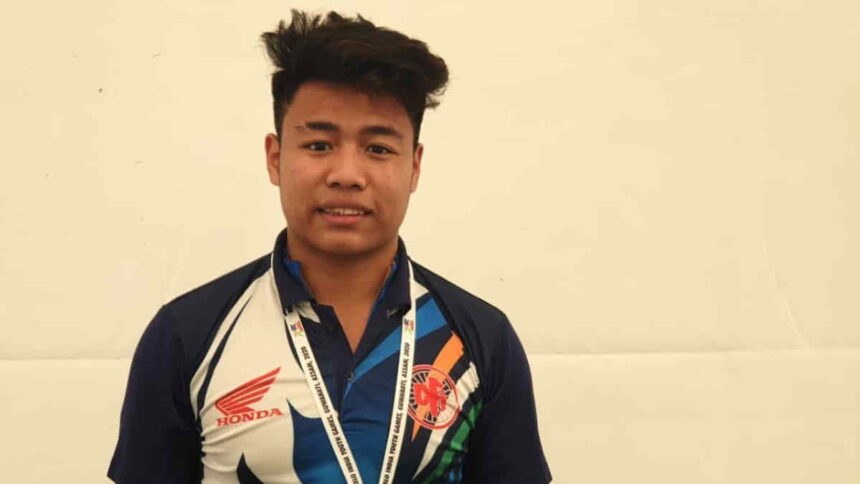 A 17-year-old from Andaman, who is named after the great football player, has travelled to Guwahati to compete in cycling at the Khelo India Youth Games.