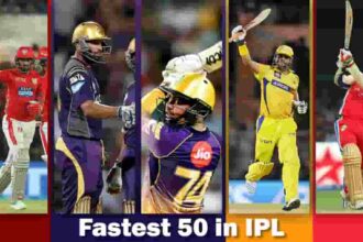 Fastest 50 in IPL