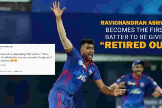 First Player to Retired Out in IPL