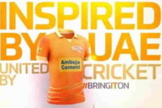 Gulf Giants launch jersey ahead of the inaugural season of ILT20 in the UAE