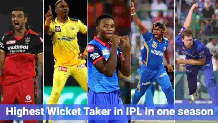 Highest Wicket Taker in IPL in one season