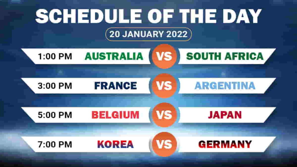 Hockey World Cup 2023 Schedule, Squad, Live Streaming and Match
