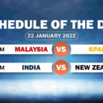 Hockey World Cup - 22 jan schedule