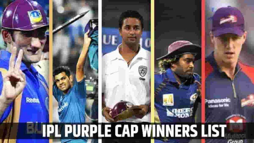 IPL Purple Cap Winners List