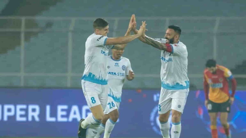 Jamshedpur FC end their ten-game winless streak, dent East Bengal FC's playoff hopes.