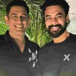 Malayalam actor Tovino Thomas meets MS Dhoni, turns emotional