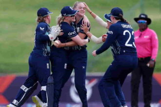 England set up finale meeting with India after incredible three-run win over Australia