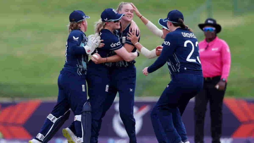 England set up finale meeting with India after incredible three-run win over Australia