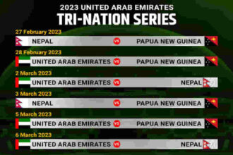 UAE tri nation series