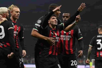 AC Milan beat Spurs 1-0 in Champions League(pic credit AC Milan)