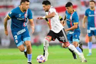 Arsenal shock River Plate in Argentine top flight.(photo@RiverPlate)