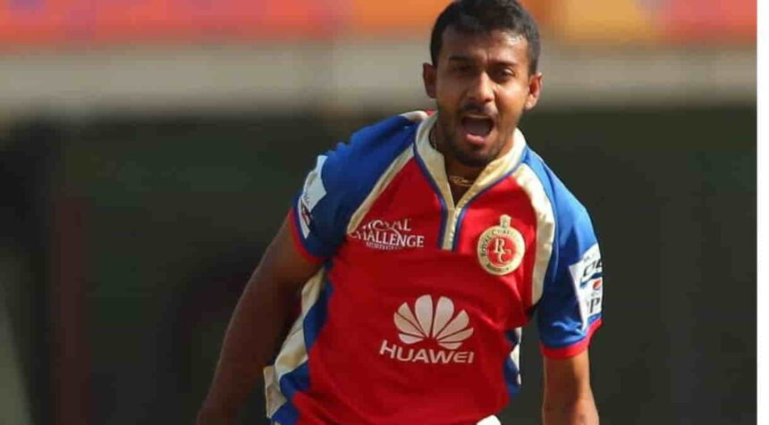 Assam fast bowler Abu Nechim.(photoTwitter)