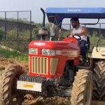 Captain Cool Dhoni drives tractor, shares video on Insta