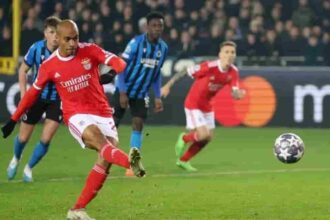 Champions League Benfica ease to first-leg victory in Round of 16 (Photo credit UEFA)