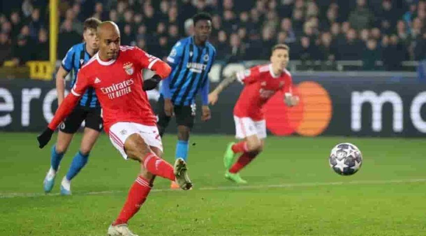 Champions League Benfica ease to first-leg victory in Round of 16 (Photo credit UEFA)