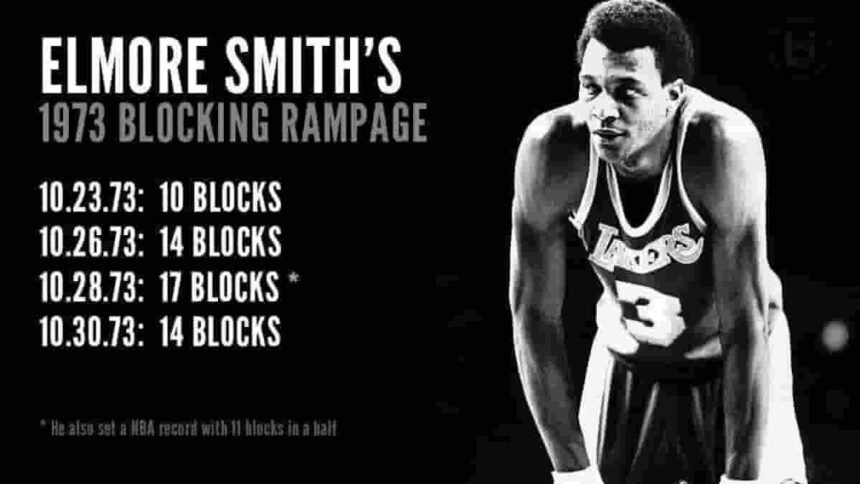 Elmore Smith - NBA records
