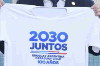 rgentina, Uruguay, Chile, Paraguay submit joint bid to host FIFA 2030 World Cup