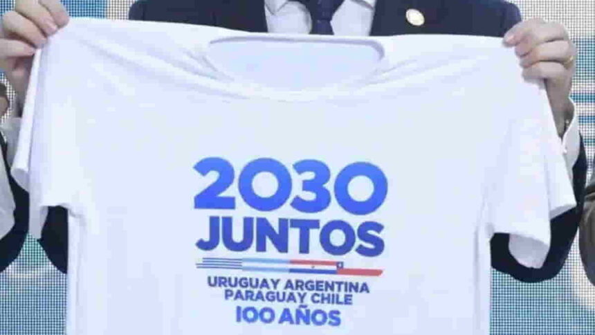 rgentina, Uruguay, Chile, Paraguay submit joint bid to host FIFA 2030 World Cup