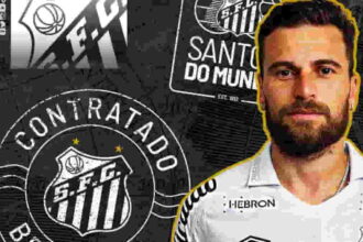 Former Brazil midfielder Lima has returned to Santos (photo: @SantosFC/twitter)