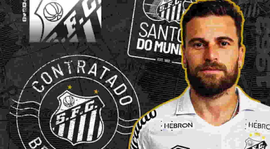 Former Brazil midfielder Lima has returned to Santos (photo: @SantosFC/twitter)