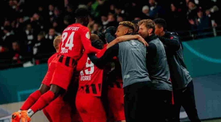 Frankfurt overpower Darmstadt in six-goal thriller to reach German Cup quarterfinals