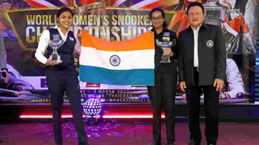 India wins Women's Snooker World Cup after beating England