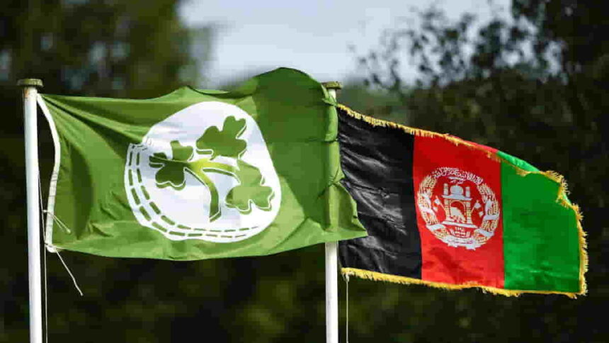 Ireland Cricket Flag and Team