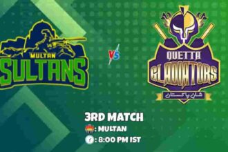 Multan Sultans vs. Quetta Gladiators, Match 3 of the Pakistan Super League 2023 Accurate Lineups, Match Prediction, Pitch Report, and Where to Watch information