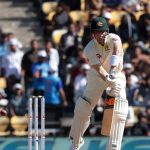 Nagpur Australia's Steve Smith plays shot during the first day of the first cricket test match between India and Australia in Nagpur, on Thursday, Feb. 9, 2023.(PhotoRaj KumarIANS)