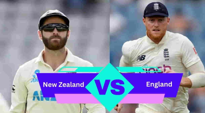New Zealand vs England Test Match