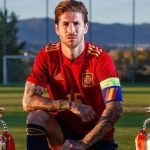 Spain's Sergio Ramos announces international retirement after 180 appearances.(photo@brfootballTwitter)