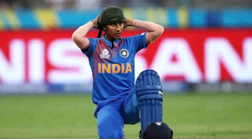 Sydney India's Jemimah Rodrigues during the ICC Women's T20 World Cup 1st match between India and Australia at Sydney Showground Stadium in Sydney on Feb 21, 2020. (Photo Twitter@T20WorldCup)