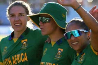 I was so tired after the batting, I just reacted and it stuck, says Tazmin Brits