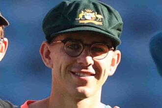 Todd Murphy will grow into a big star India gets a warning from Steve O'Keefe before a potential debut (phtot: twitter/VicStateCricket)