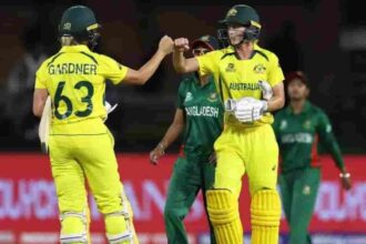 Women's T20 World Cup Lanning steers Australia to 8-wicket win over Bangladesh(pic ICC)