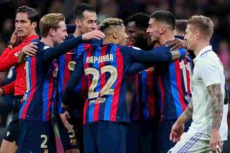 Copa del Rey Barca make case for defense with 1-0 win at Real Madrid in semis(Photo credit FC BarcelonaTwitter)