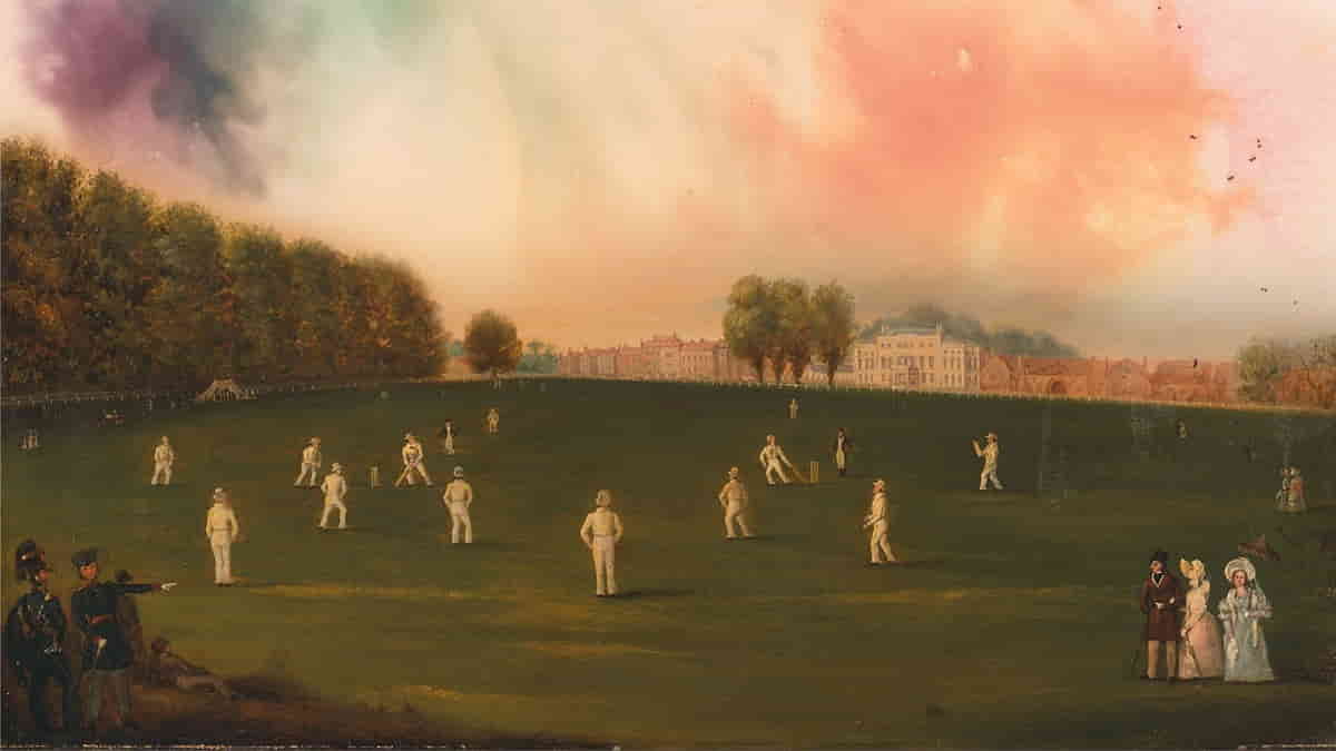 Cricket started out in the 16th century as a children's game in England